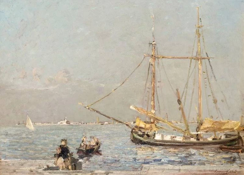 Barca a Venezia
